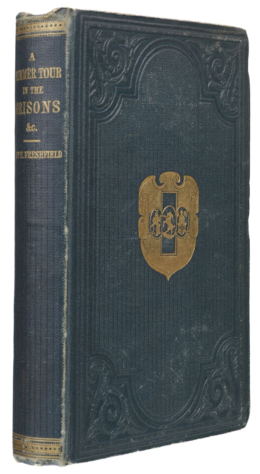 Freshfield (Jane). A Summer Tour in the Grisons and Italian valleys of the Bernina, 1st ed, 1862