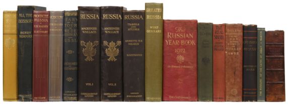 Russia. Greater Russia, by Wirt Gerrare, 1904, & 14 others