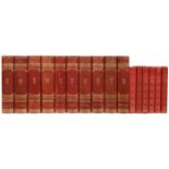 Dickens (Charles). The Works, 10 volumes, New York: Pollard & Moss, 1887