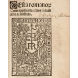 Gesta Romanorum, [Rouen?]: for François Regnault, 1509