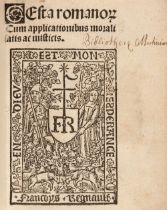 Gesta Romanorum, [Rouen?]: for François Regnault, 1509