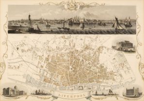 Liverpool. Rapkin (J.), Liverpool, John Tallis & Company, circa 1850,