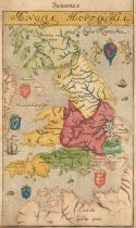 Lambard (William). A Perambulation of Kent: Conteining the description, Hystorie..., 1576