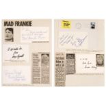 Police & Criminal Autographs. An unusual collection of approximately 90 autographs, c. 1995