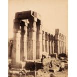 Egypt. An album containing 28 mounted photographs of Egypt, c. 1880s, albumen prints