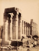 Egypt. An album containing 28 mounted photographs of Egypt, c. 1880s, albumen prints