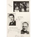 Royal Variety Performance multi-signed programmes, 1945-50