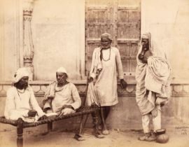 India. A group of 4 photographs by Shepherd & Robertson, c. 1860