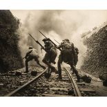 World War Two. A group of 4 large-format photographs, War Office, c. 1942/43