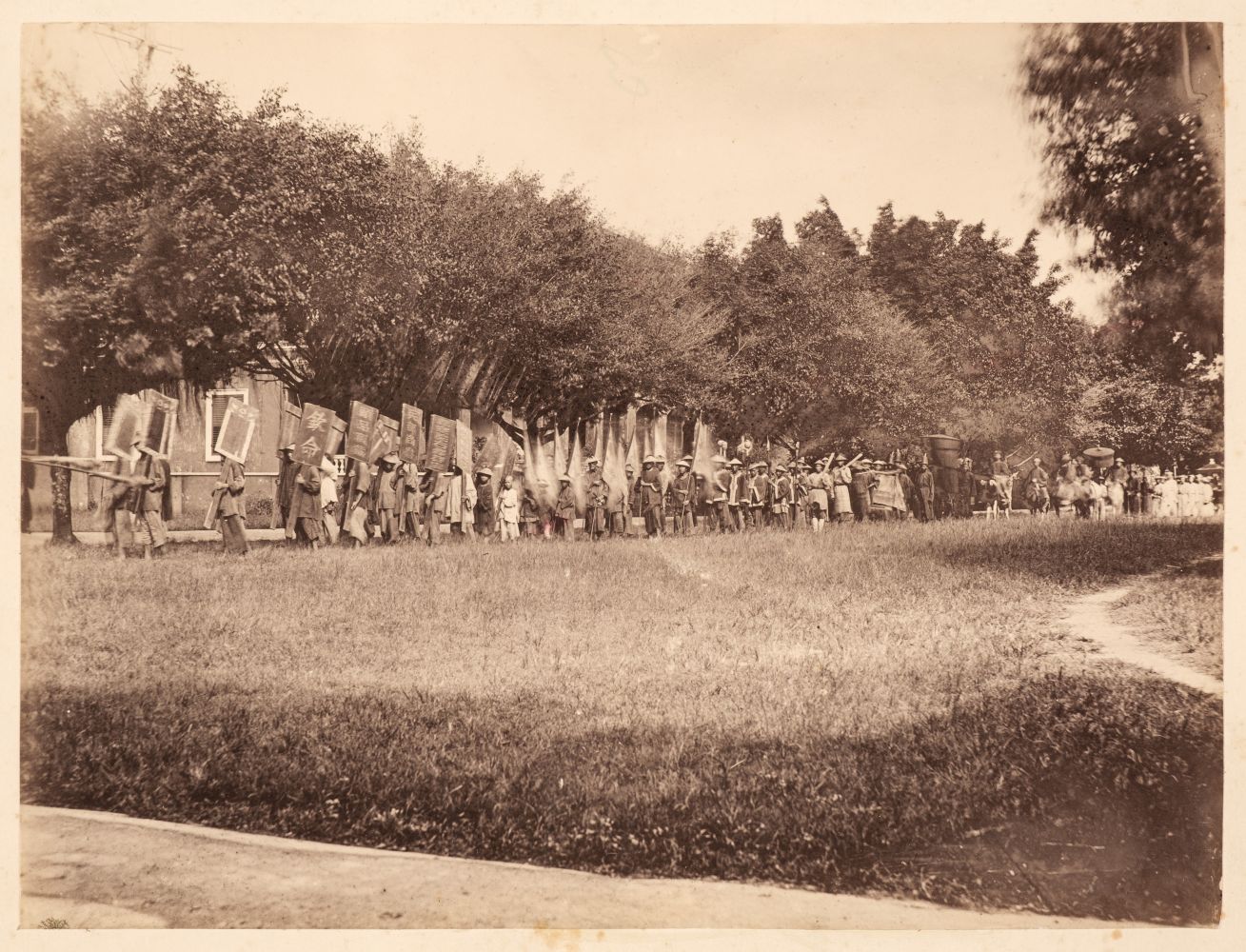 China. A group of 3 albumen print photographs, c. 1870 - Image 3 of 3