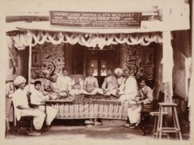 India. A group of 8 assorted photographs, 19th & 20th century