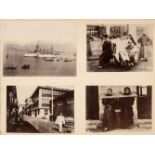 China and the Far East. An album containing approximately 80 photographs of China and the Far East