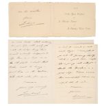 Edward VIII (1894-1972), Autograph Letter Signed, 'Edward', 1 January 1913