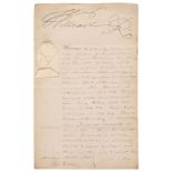 William IV (1765-1867). Document Signed, 'William R', as King, Court at St James's, 14 June 1837