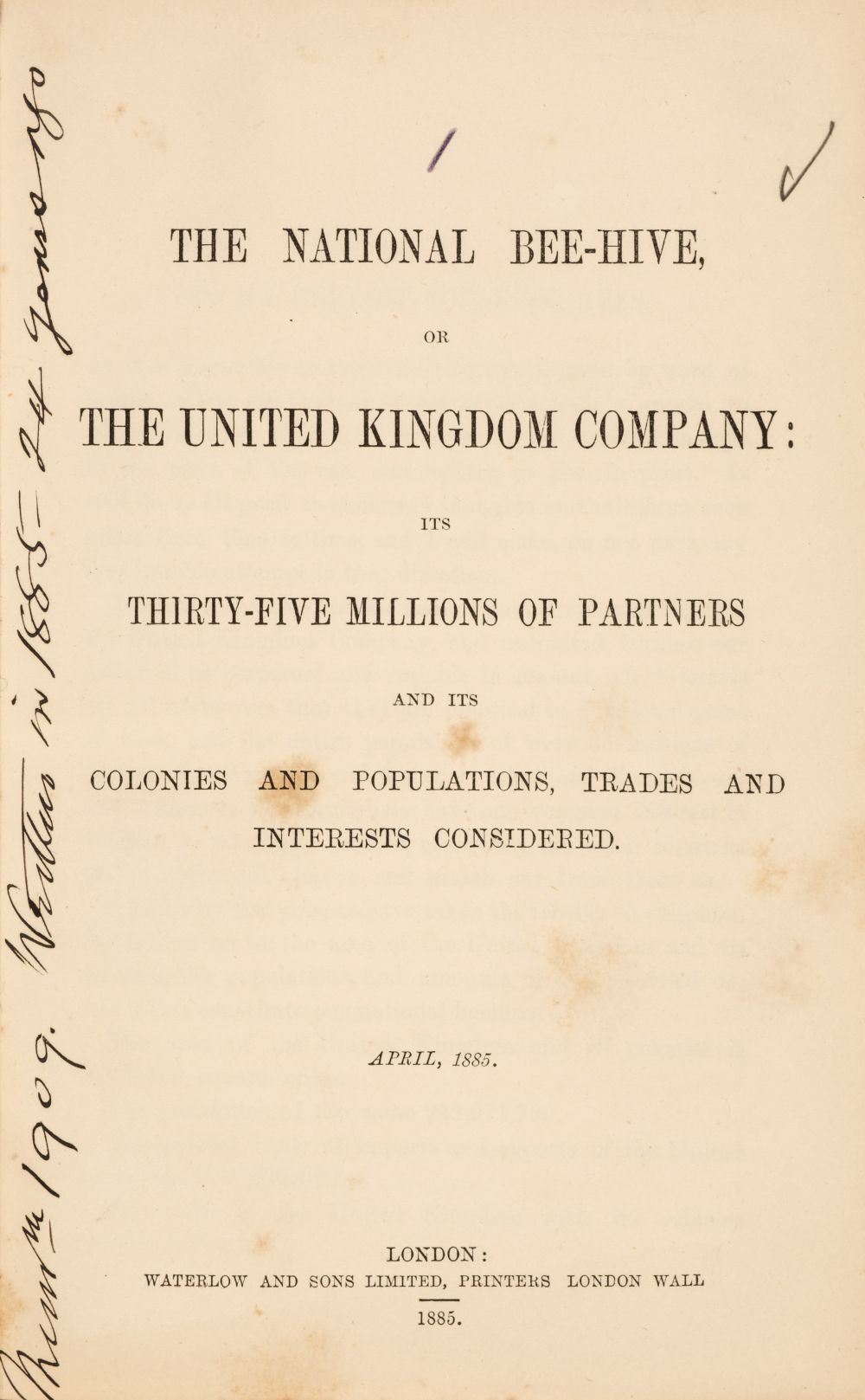Haggard (Frederick Thomas, 1822-1915). A group of twenty-two pamphlets , circa 1885-1907