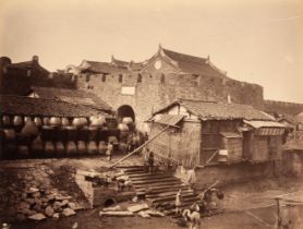 China. Pagoda Hill, 5 miles from Soochow, possibly by Henry Cammidge, c. 1865
