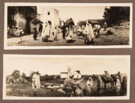 Panoramas. A collection of panoramic photographs and negatives, c. 1900-1910