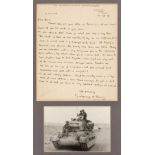 Montgomery (Bernard Law, 1887-1976). Autograph Letter Signed, 'Montgomery of Alamein'
