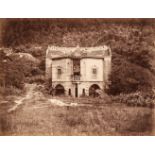 Hong Kong. Chinese Temples in Hong Kong, one the Lin Fa Kung Temple, East Point, c. 1870