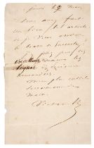 Hugo (Victor-Marie, 1802-1885). Autograph Letter Signed, 'Victor Hugo', Tuesday 20 March