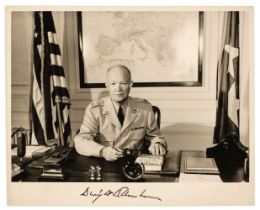 Eisenhower (Dwight D., 1890-1969), Signed Photograph, ‘Dwight D. Eisenhower’, 1951