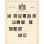 Stamps. Vintage European Countries Collection, in a 1922 Schaubek printed album