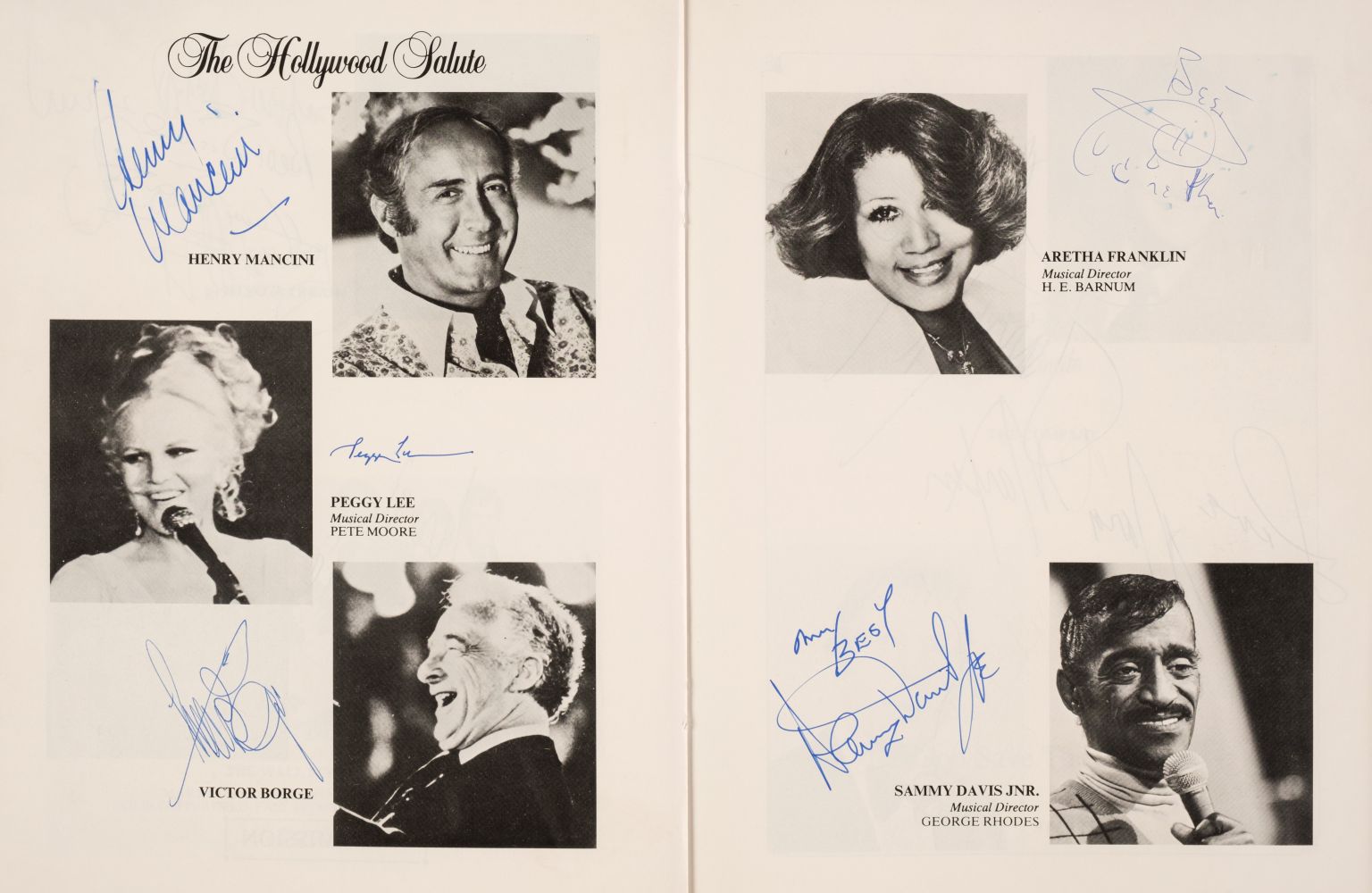 Royal Variety Performance Programme, 18th November 1974, multi-signed - Image 2 of 3