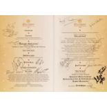 Royal Variety Performance multi-signed programmes, 1997-2007