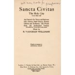 Vaughan Williams (Ralph, 1872-1958). Sancta Civitas, London: J. Curwen & Sons, [1925]