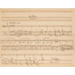 Rossini (Gioachino Antonio, 1792-1868). Autograph Musical Manuscript of 'Un Rien', 1864