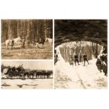 Canada. A group of approximately 400 early press prints, many c. 1920s