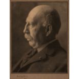 Coburn (Alvin Langdon, 1882-1966). Portrait of an unidentified man, 1909