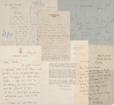 Ashton (Frederick, 1904-1988). A substantial and important archive of letters received by Ashton
