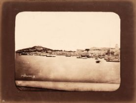 China. A group of three albumen print photographs, all by William Saunders, c. 1870