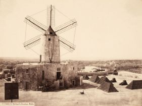 Malta. A group of 25 photographs of Malta, c. 1870s