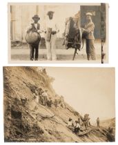 Panama & Cuba. An album containing 26 corner-mounted gelatin silver print photographs, c. 1900-1910