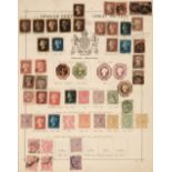 Stamps. A valuable 1897 ‘Richard Senf’ Illustrated Postage Stamp Album