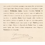 Franz Joseph I (1830-1916). Document Signed, 'Franciscus Josephus', Vienna, 7 April 1880