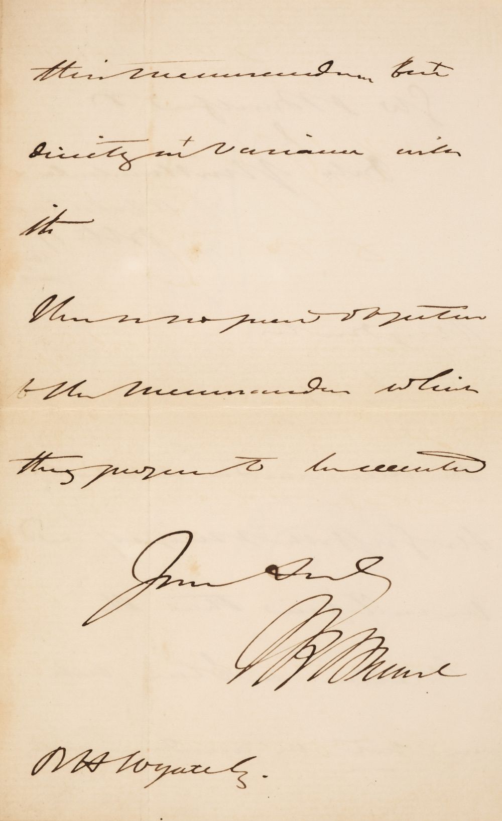 Brunel (Isambard Kingdom, 1806-1859), Autograph Letter Signed, 'I. K. Brunel', 1857