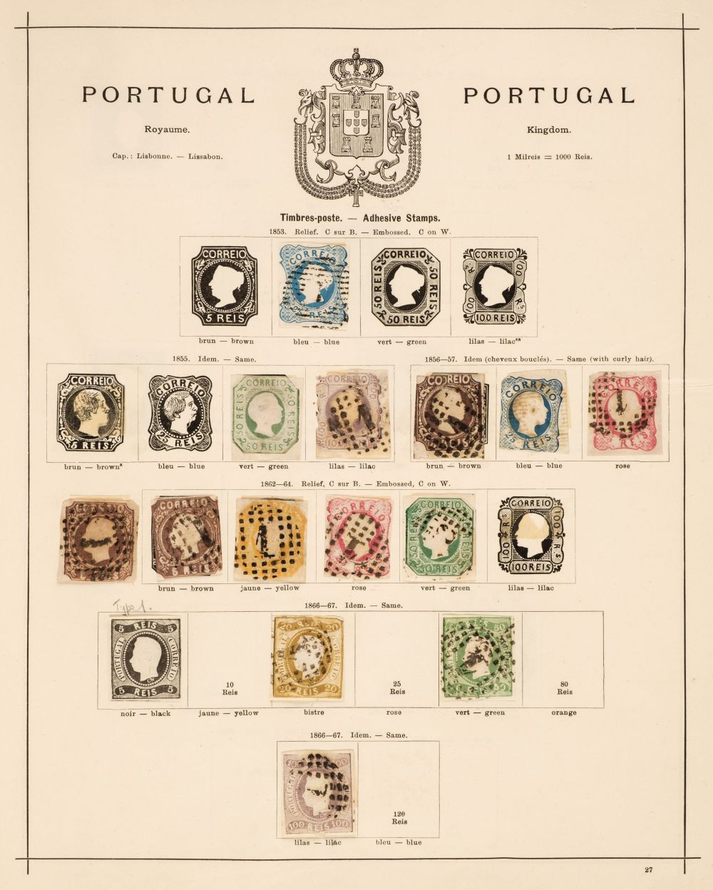 Stamps. A valuable 1897 ‘Richard Senf’ Illustrated Postage Stamp Album - Image 4 of 4