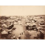 China. Part of the Chinese Quarter, Shanghai, c. 1870