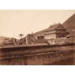 China. Palace of the Emperor, Peking [and] Burial Site of Chinese Emperors in Peking, c. 1870