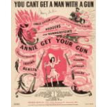 Berlin (Irving, 1888-1989), Signed vintage sheet music for the song ‘You Can’t Get a Man with a