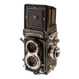 Rolleiflex 3.5T TLR Medium Format Film Camera with prism finder & lots of other accessories