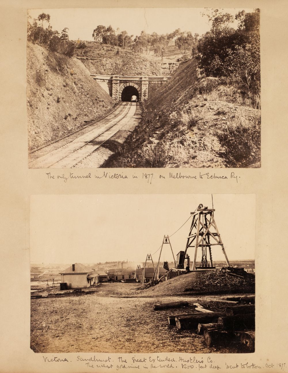 Australia. An album containing approximately 96 photographs of New South Wales and Victoria - Image 2 of 2
