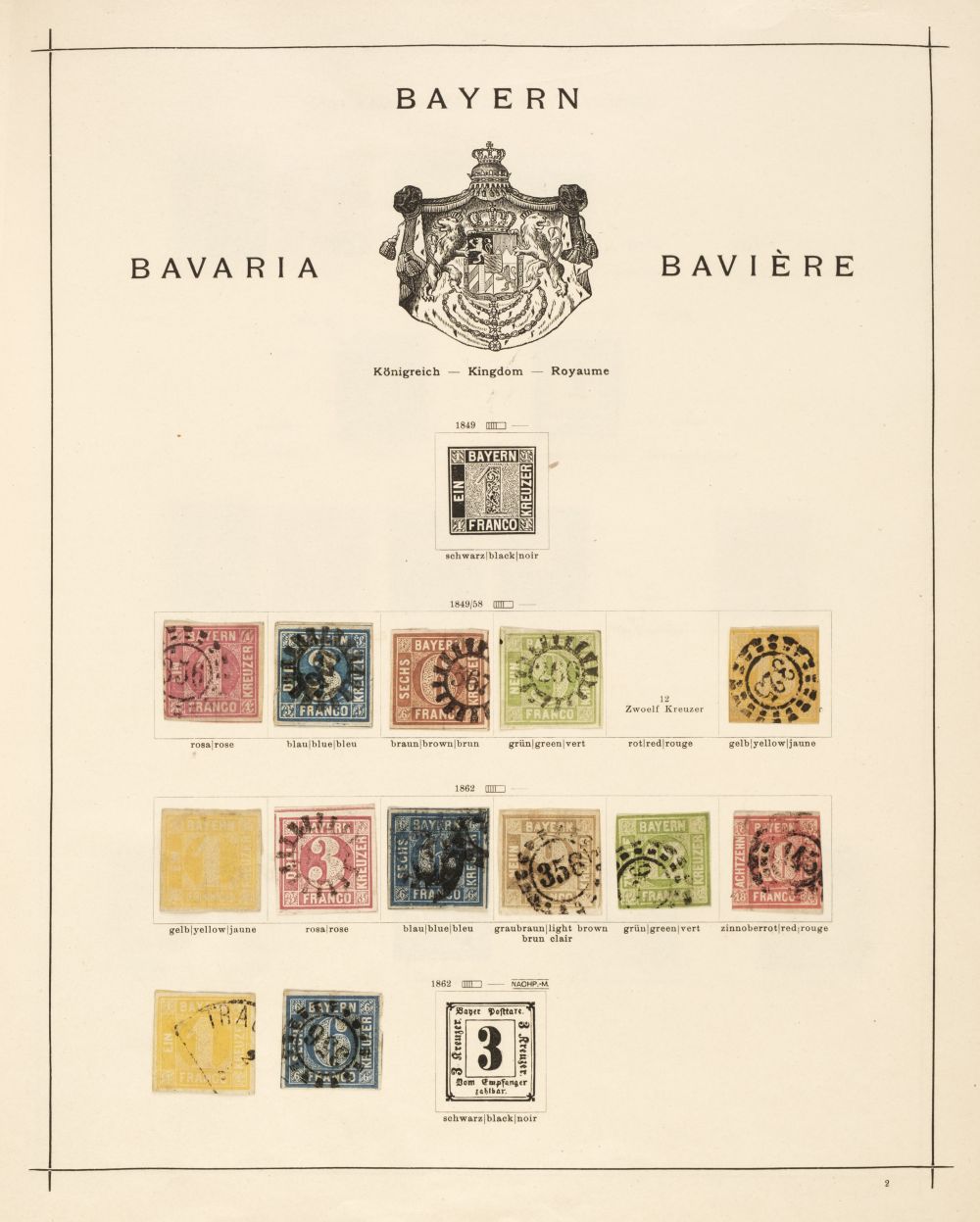 Stamps. Vintage European Countries Collection, in a 1922 Schaubek printed album - Image 2 of 2