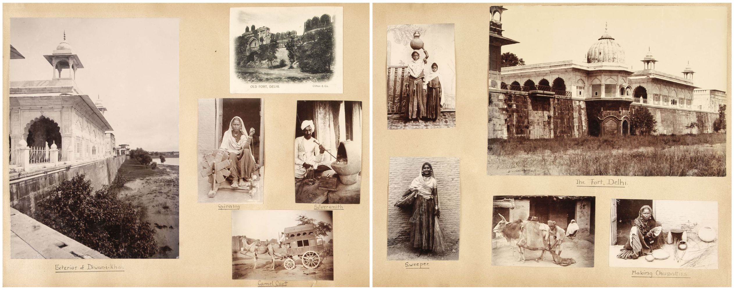 The Delhi Durbar of 1903. A travel album compiled by a Miss Bruce, November 1902-03