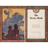 Churchill (Winston Spencer, 1874-1965), The Victory Book. Dedicated to all the Peoples..., [1945]