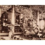 Japan. A group of 8 photographs of temples and gardens in Tokyo and elsewhere, c. 1880s