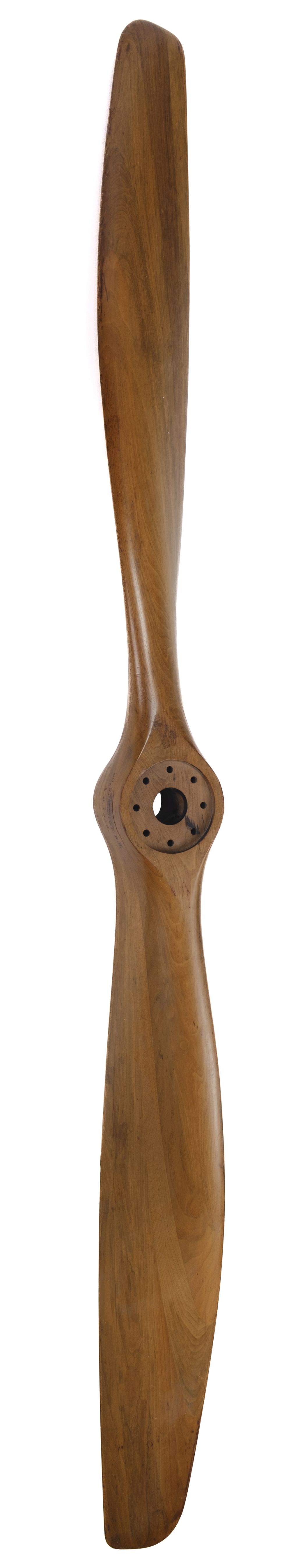 Propeller. French walnut two-blade propeller, early 20th century